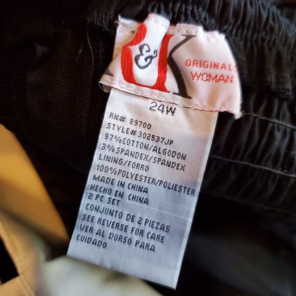 Vintage 90s Y2K Black White Trim Sleeveless Midi Dress Goth Summer VIbes Size 24 - Picture 5 of 11